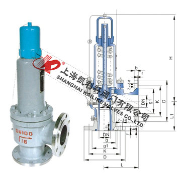 A41H、A41Y弹簧微启式安全阀